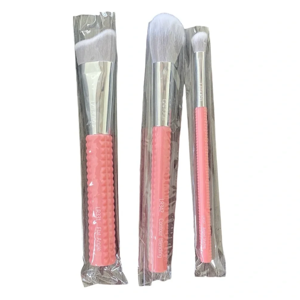 LARUCE 3-Piece Contour Brush Set